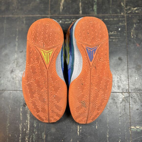 Nike Ja Morant 1 Backyard BBQ SE Blue Low Basketball Shoes FN4398-400 Kids Sz 6Y - Picture 5 of 6